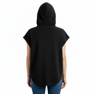 Sudaderas sin Mangas con Dobladillo Redondo para Mujer, Colores y Tallas Personalizadas, Diseño de Alta Calidad en Algodón, Logotipo de Marca Propia, Precio al por Mayor - Product Image 2