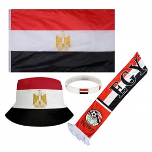 Bufanda, Gorra y Gorro con Banderas de 48 Equipos de Egipto 2026, 150x90cm, Personalizables, Accesorios de Regalo para Aficionados al Fútbol - Product Image 1