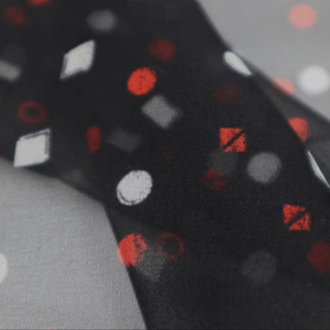 Tessuto di raso ecologico in Rayon 100% (viscosa) Design personalizzato con stampa digitale per abbigliamento e abiti da ragazzo senza MOQ - Product Image 1