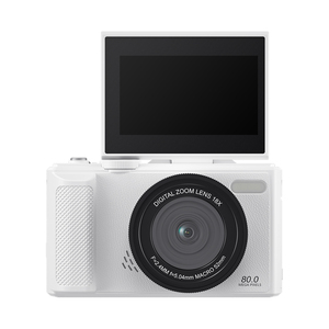 กล้องดิจิตอลวินเทจ 5k 80MP แบบพกพา หน้าจอ 3.0 นิ้ว ซูม 18 เท่า ออโต้โฟกัส เซ็นเซอร์ CMOS รองรับการ์ด TF แบตเตอรี่ลิเธียม ขนาดเล็กกะทัดรัด บันทึกวิดีโอได้ - Product Image 3