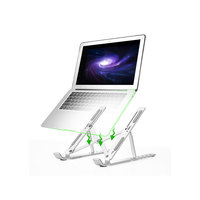 Vente en gros N3 Support pour ordinateur portable en alliage d'aluminium Support de refroidissement pour ordinateur portable de bureau pliant et de levage pour tablette Produits en stock