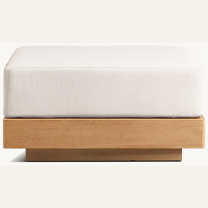 Strong and durable ottoman <b>sofa</b> made of teak wood with a simple modern style for indoor use in the living room - Product Image 2