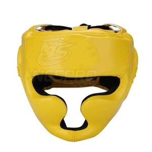 Haute qualité boxe ABS Arts martiaux DOUBLE SPORT protège-tête respirant protection confortable personnalisé - Product Image 1