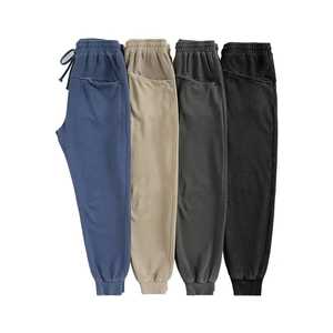 Nueva llegada de los hombres Pantalones deportivos pantalones de chándal de peso pesado 360G francés Terry pantalones de chándal gimnasio algodón Joggers 2025 - Product Image 1