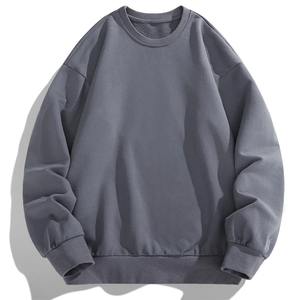 2024 Unisex Streetwear Pullover <b>Hoodie</b> <b>Men's</b> Hip Hop Style Casual Wear Plain Blank 100% Cotton Sweatshirts for Autumn - Product Image 4
