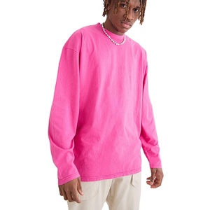 High Quality 100% Cotton Men's <b>Long</b> <b>Sleeve</b> <b>Shirts</b> Breathable Slim Fit <b>with</b> <b>Button</b> Neck Formal Knitted Style Wholesale Price - Product Image 4