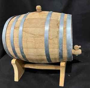 5L 10L 20L Litro Vino Roble Barril Licores Whisky Cerveza Almacenamiento DE EDAD Grifo inoxidable - Product Image 1