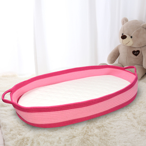 Handmade Baby Changing Bag Waterproof Covers Baby Changing <strong>Basket</strong> Soft Infant Blanket - Product Image 3