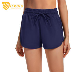 Short décontracté pour femme Respirant et confortable-Short de yoga confortable et léger pour femme avec poches - Product Image 3