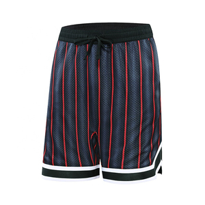Venta al por mayor de pantalones cortos de baloncesto personalizados de alta calidad para hombres ropa de deportes al aire libre transpirable con técnicas impresas Laker venta ahora - Product Image 5
