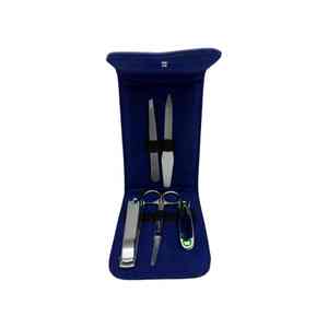 Ensemble de pédicure professionnel Kit de toilettage 5 pièces ensemble de manucure et de pédicure de couleur personnalisée Kit de coupe-ongles de soins personnels, 2 ans de garantie - Product Image 2