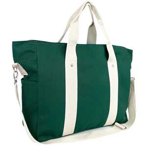 Voyager Green Large Luxury <b>Travel</b> Duffle <b>Bag</b> Casual Weekender Tote Foldable Canvas Mesh Fitness Outdoor Use Durable Stylish <b>Bags</b> - Product Image 4