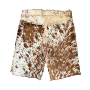 Shorts en cuir confortables de haute qualité, dernière mode, sur mesure, en cuir de vache, design unique, couleur unie - Product Image 2