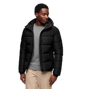 Veste d'hiver matelassée pour homme de haute qualité personnalisée avec tissu en toile brillant tendance Nouveau style promotionnel - Product Image 3