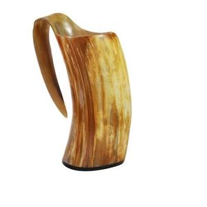 Premium <b>Viking</b> Drinking <b>Horn</b> Beer Mug - Handcrafted for Safe Food Use, Best Quality in Top Product Category available - Product Image 1