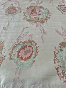 Turc Ultra Doux Sheen Jacquard Tissu 100% Polyester Respirant Fantaisie Brocart Métallique PK-1665 COL 4 Spécialité Fil Filles - Product Image 2