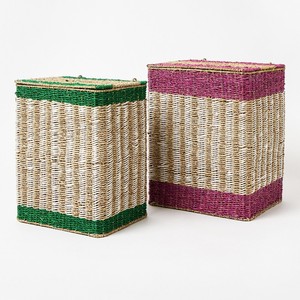 Cestas de algas marinas de colores, varios diseños, cestas de algas marinas naturales, directamente de fábrica - Product Image 3