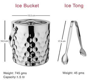 Large Capacity Galvanized Metal <b>Ice</b> <b>Bucket</b> Durable <b>Drink</b> Cooler Perfect for Weddings and Gatherings for Sale from India - Product Image 5
