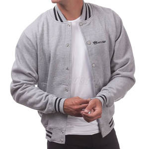 Cómodo invierno cálido hombres Letterman chaqueta a prueba de viento hombres Letterman chaqueta en precio razonable - Product Image 4