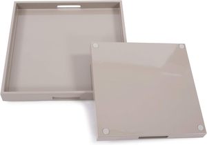 Bandeja de laca conveniente superventas de alta calidad bandeja de laca simple bandeja de servicio para el hogar y la decoración hecha en Vietnam - Product Image 5