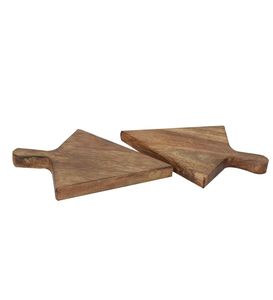 Diseño de rebanada de Pizza de calidad superior Patrones de madera Plato de servidor de comida de madera para Hotel Restaurante Suministros de resort en precio barato - Product Image 3