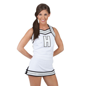 Customized Your Own Logo Printed 100% Polyester Cheerleading <b>Uniform</b> Latest Design Factory Made <b>Costumes</b> for Adults - Product Image 4