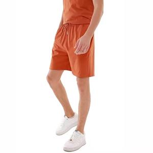 Pantalones cortos atléticos de algodón con logotipo personalizado, pantalones cortos de verano para correr, entrenamiento, gimnasio, chándal para hombres - Product Image 2