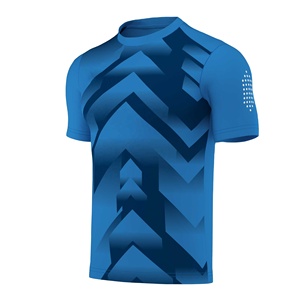 Camisetas de Fútbol de Secado Rápido para Hombre, Cuello Redondo, Estilo Holgado, de Algodón con Estampado, Material de Microfibra - Product Image 4