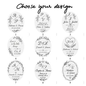 Aimants en résine personnalisables, cadeaux en époxy personnalisés, cadeaux de mariage, cadeaux de fête nuptiale, cadeaux de mariage en gros pour les invités - Product Image 5