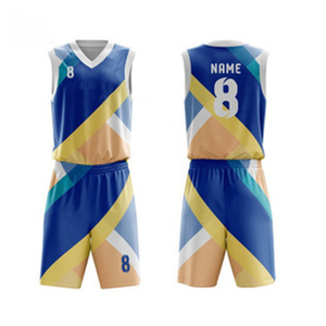 Uniforme de basket-ball de qualité supérieure nouveau design uniforme de basket-ball personnalisé en gros pour uniforme de basket-ball unisexe - Product Image 3