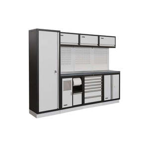 Mobilier de bureau modulaire en acier, fer et aluminium, personnalisable avec finition thermolaquée, compatible OEM et OBM - Product Image 1