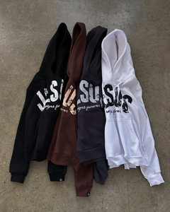 เสื้อมีฮู้ดผ้าฝ้าย100% พิมพ์ลายตัวละครรุ่นเฮฟวี่เวตสีโลโก้ตามสั่ง - Product Image 3