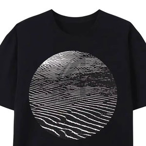 T-shirt graphique de qualité supérieure pour hommes, coupe ample, imprimé, 100% coton, couleur unie, meilleur matériau, t-shirt pour hommes en gros - Product Image 6