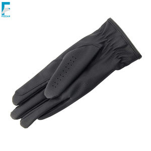 Gants d'équitation d'hiver en cuir Cabretta super doux pour femmes poignées confortables pour l'équitation - Product Image 6