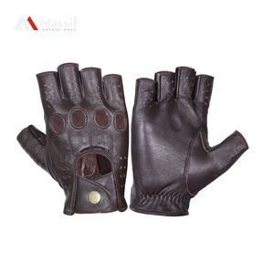 Guantes para clima frío con pantalla táctil de piel de cabra clásicos personalizados para mujer, forro polar para invierno, clima cálido, conducción - Product Image 5