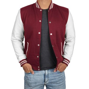 Wholesale Price High Quality Street-Wear Varsity Baseball <b>Jacket</b> Winter Outdoor Wear <b>Long</b> Sleeves <b>Men</b> Breathable Varsity <b>Jacket</b> - Product Image 3
