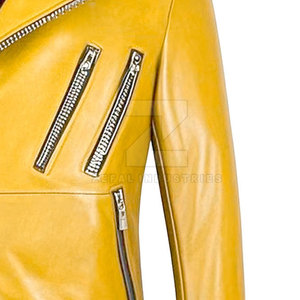 Chaqueta de Cuero Sintético Hecha en Pakistán para Hombre, Diseño Personalizado, Chaqueta de Motociclista Formal con Logotipo Frontal, Chaqueta de Invierno - Product Image 6