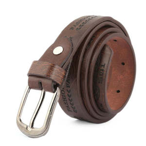 Cinturón Formal para Niños - Marrón Oscuro - Product Image 1