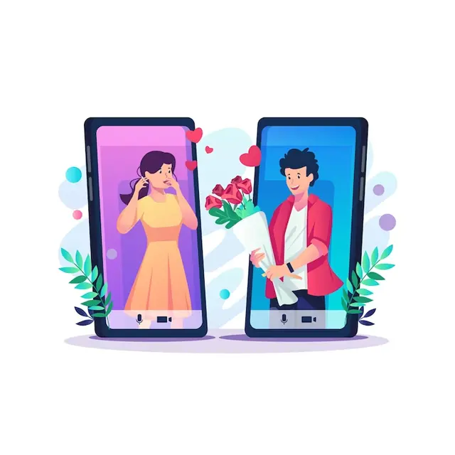 Custom mobile app development for video dating and virtual encounters HIPAA-compliant custom dating app development for data pro