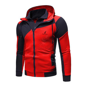 <b>Trendy</b> Look Zipper <b>Hoodie</b> With Adjustable Hood Design Comfortable Fleece Basics Zipper <b>Hoodie</b> With Simple Look - Product Image 3