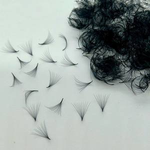 ซัพพลายเออร์ชั้นนำ ขายส่งขนตาปลอมแบบเส้นต่อเส้น ทำมือ รูปทรงพัด แคบ ยาวเป็นธรรมชาติ ขนาด 7-25 มม. นุ่มเป็นธรรมชาติ - Product Image 5