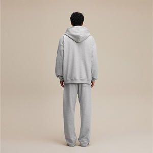 OEM Custom Printed Custom Made Pullover Hoodie Winter Sports Windproof Fleece <b>Weighted</b> Streetwear Casual Eco-Friendly Men - Product Image 3