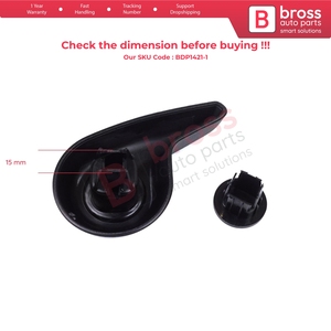 มือจับปรับเอนเบาะนั่งด้านหน้าซ้าย BDP1421-1 สีดำ สำหรับ Megane MK4 B9A K9A Talis LP KP ปี 2015 ขึ้นไป 874519982R - Product Image 6