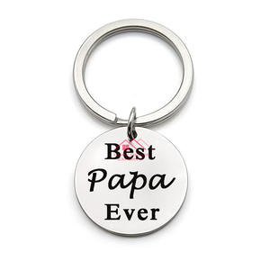 Porte-clés et porte-clés en métal en acier inoxydable fini argent au prix de gros Artisanat en métal Accessoires de cadeau - Product Image 3