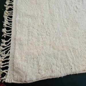 พรมดีไซเนอร์สีขาวที่มีลวดลายสวยงามทำด้วยมือสำหรับห้องนั่งเล่นบ้านพรมตกแต่งสวน - Product Image 4