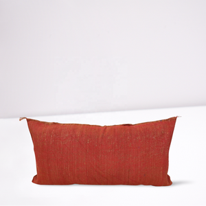 Oreiller berbère marocain fait à la main Design ethnique Cactus sur housse de coussin en soie Artisan décoratif et coussin - Product Image 6