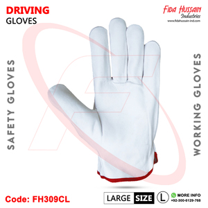 Guantes de conducción de alta calidad para uso diario 2025 Schutzhandschuhe trabajo Industrial sin forro ala pulgar estilo fruncido elástico espalda - Product Image 3