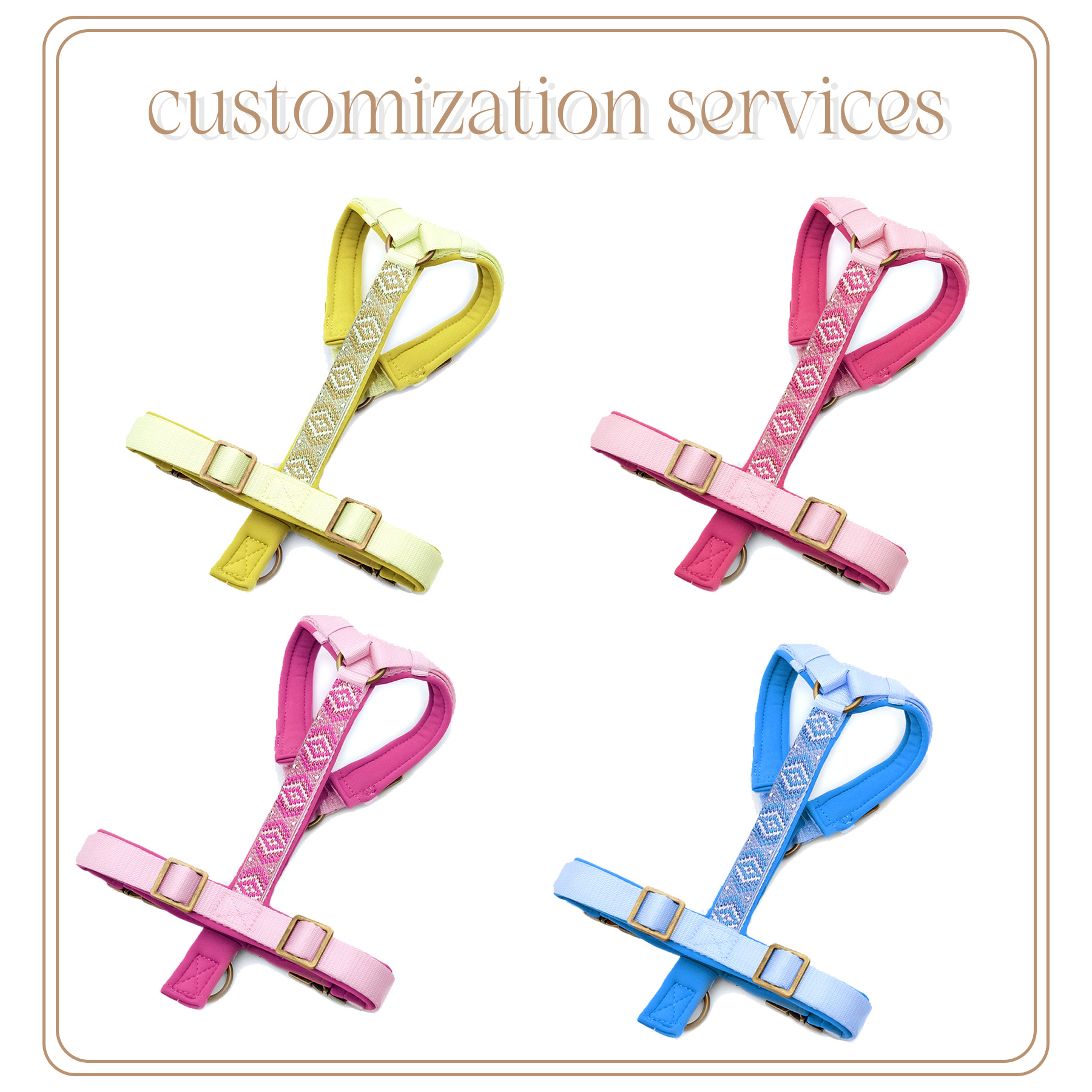 patrones y colores personalizados