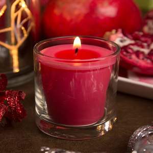 Bougeoir en verre transparent idéal pour la décoration de la maison, l'éclairage de fête, la décoration de mariage ou comme cadeau - Product Image 4