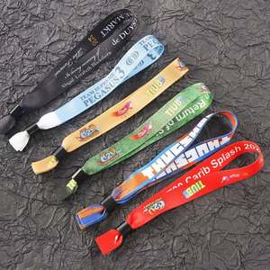 Pulseras de Tela Ecológicas Personalizadas para Eventos, Artículo Promocional con Transferencia Térmica - Product Image 4